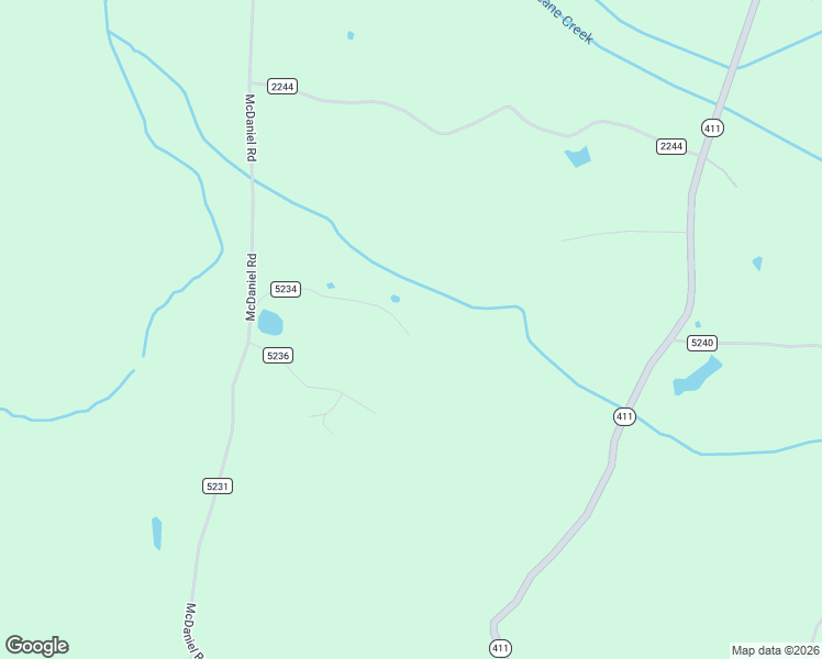 map of restaurants, bars, coffee shops, grocery stores, and more near 2368 Attala Road 5234 in McCool