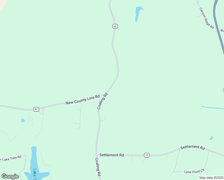 map of restaurants, bars, coffee shops, grocery stores, and more near 1923 Coaling Road in Sylacauga