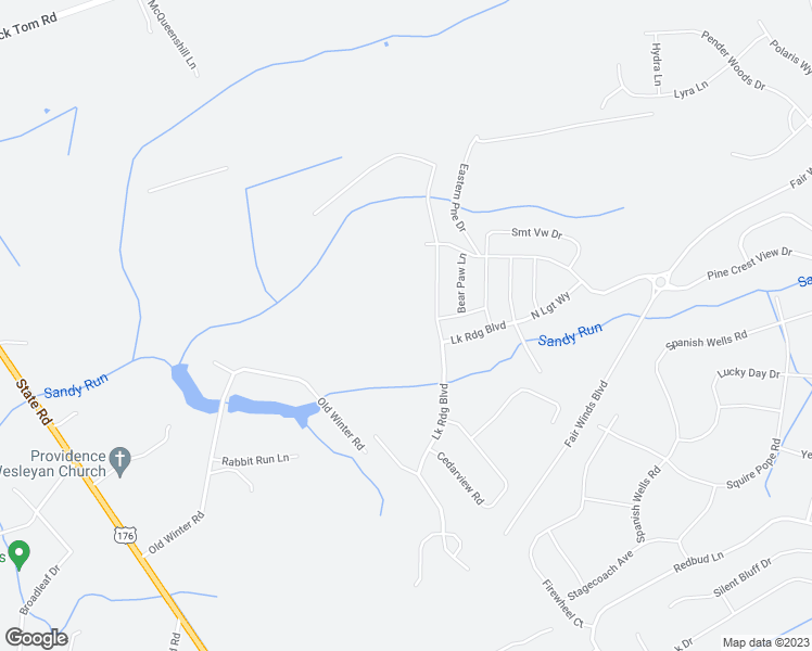 map of restaurants, bars, coffee shops, grocery stores, and more near 541 Red Twig Road in Berkeley County