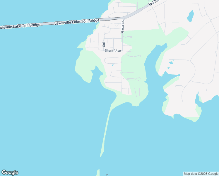 map of restaurants, bars, coffee shops, grocery stores, and more near 437 Shady Lane in Little Elm