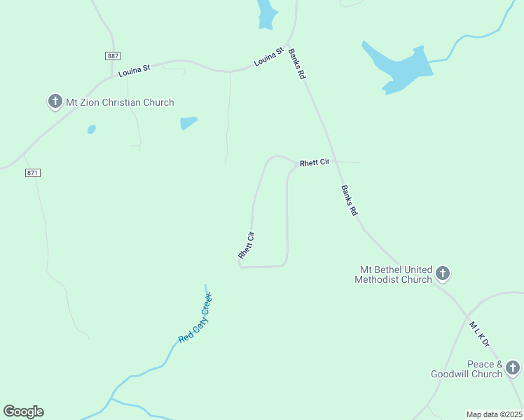 map of restaurants, bars, coffee shops, grocery stores, and more near 1023 Rhett Circle in Roanoke