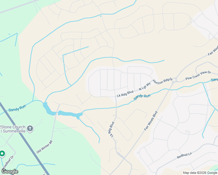 map of restaurants, bars, coffee shops, grocery stores, and more near 541 Red Twig Road in Summerville