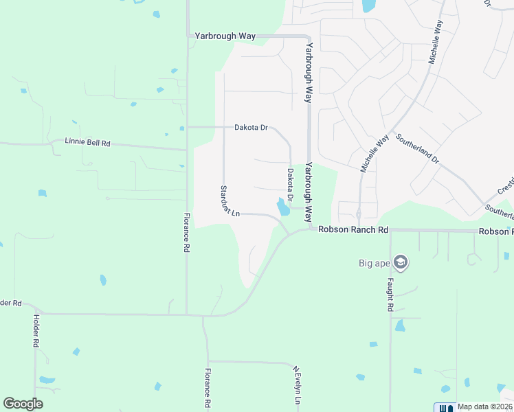 map of restaurants, bars, coffee shops, grocery stores, and more near 3019 Stardust Lane in Northlake
