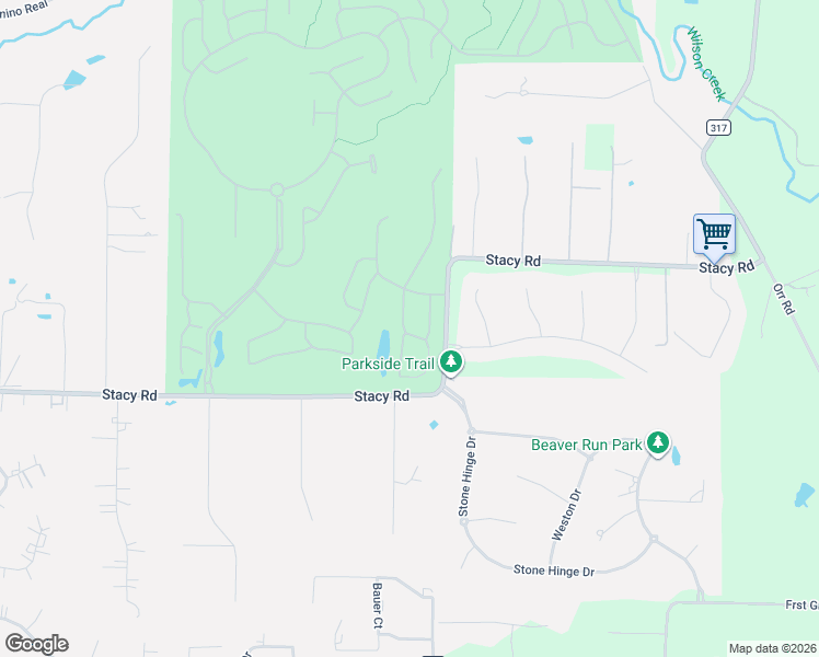 map of restaurants, bars, coffee shops, grocery stores, and more near 359 Wrangler Drive in Fairview