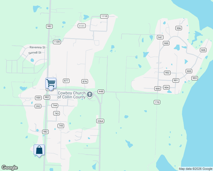 map of restaurants, bars, coffee shops, grocery stores, and more near 2677 Live Oak Road in Princeton
