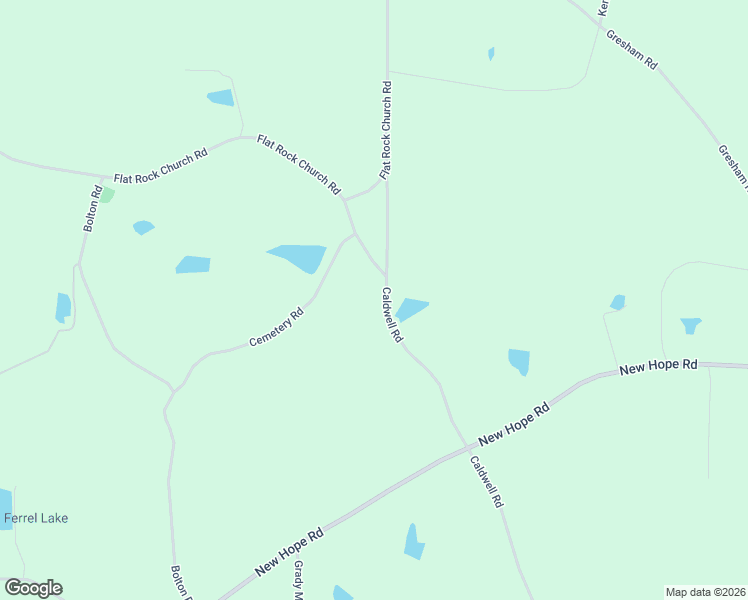 map of restaurants, bars, coffee shops, grocery stores, and more near 1401 Caldwell Road in Zebulon