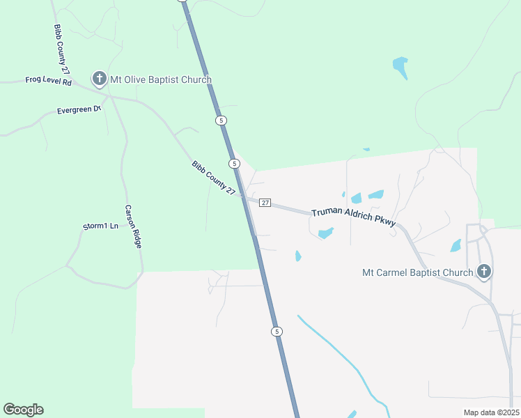 map of restaurants, bars, coffee shops, grocery stores, and more near 65227 Truman Aldrich Parkway in West Blocton