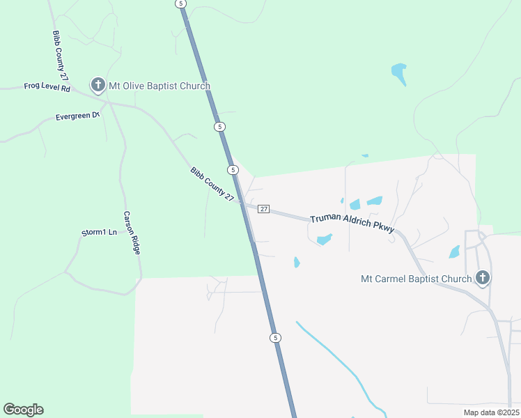map of restaurants, bars, coffee shops, grocery stores, and more near 65227 Truman Aldridge Parkway in West Blocton