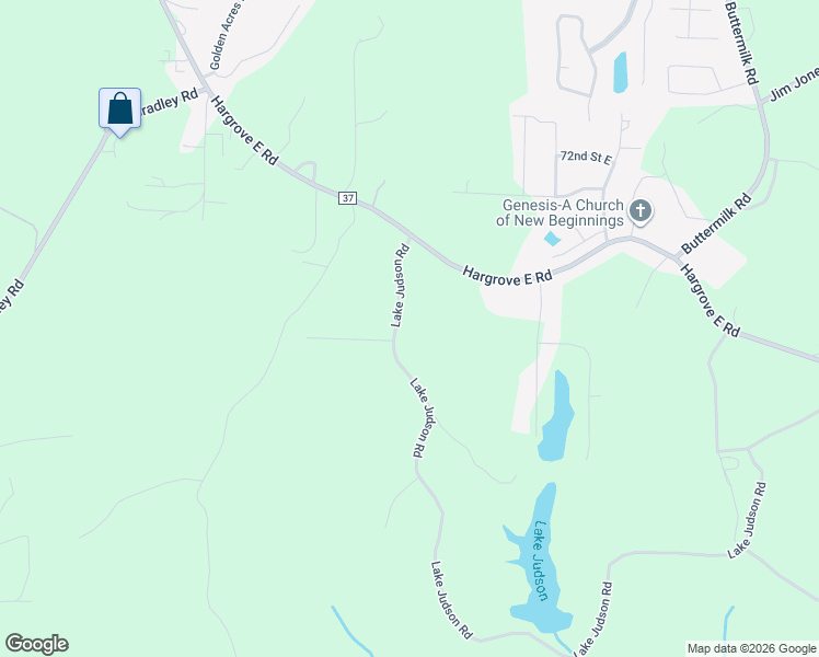 map of restaurants, bars, coffee shops, grocery stores, and more near 7631 Lake Judson Road in Cottondale