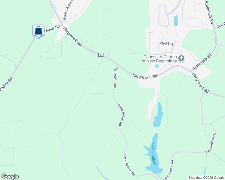 map of restaurants, bars, coffee shops, grocery stores, and more near 7631 Lake Judson Road in Cottondale