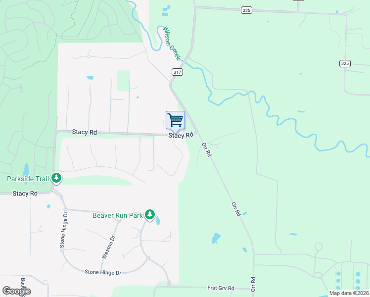 map of restaurants, bars, coffee shops, grocery stores, and more near 2009 Remington Park in Fairview
