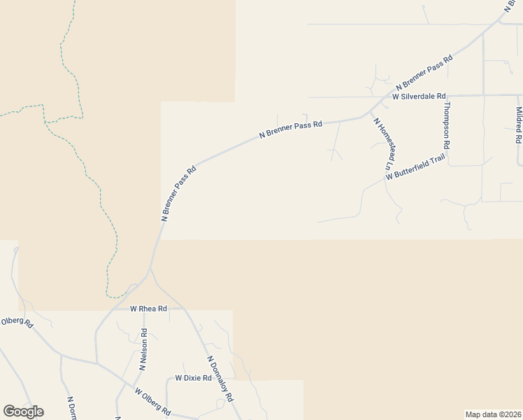 map of restaurants, bars, coffee shops, grocery stores, and more near West Butterfield Trail in San Tan Valley