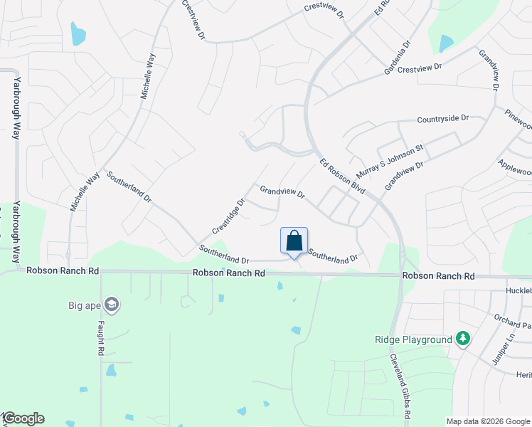 map of restaurants, bars, coffee shops, grocery stores, and more near 11304 Brandon Drive in Denton