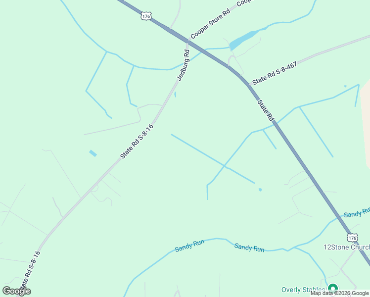 map of restaurants, bars, coffee shops, grocery stores, and more near 1766 Jedburg Road in Summerville