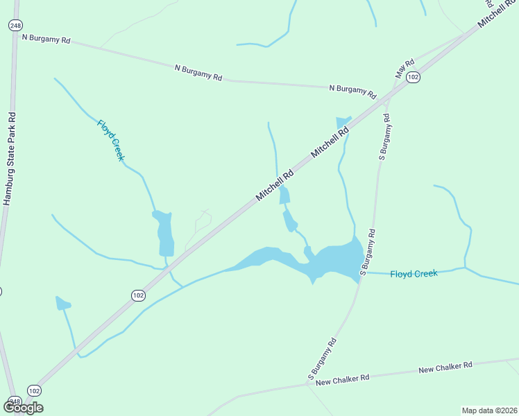 map of restaurants, bars, coffee shops, grocery stores, and more near 2453-2703 Mitchell Road in Warthen