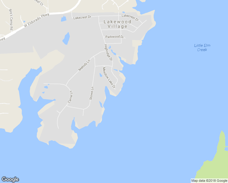 map of restaurants, bars, coffee shops, grocery stores, and more near 845 Meadow Lake Drive in Little Elm