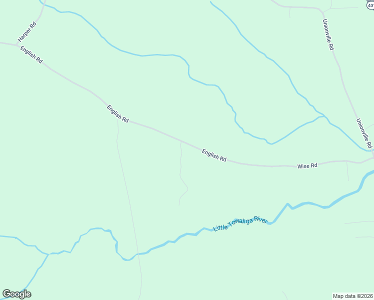map of restaurants, bars, coffee shops, grocery stores, and more near 761 English Road in Barnesville