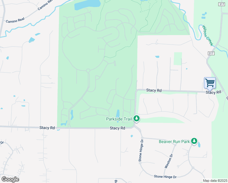 map of restaurants, bars, coffee shops, grocery stores, and more near 405 Saddleback Drive in Fairview