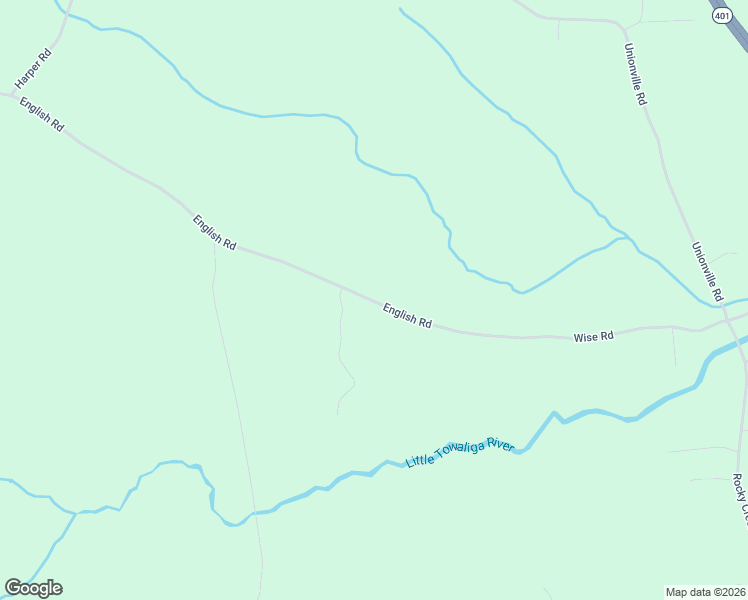 map of restaurants, bars, coffee shops, grocery stores, and more near 761 English Road in Barnesville