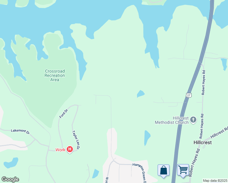 map of restaurants, bars, coffee shops, grocery stores, and more near 446 Hampton Green Drive in LaGrange