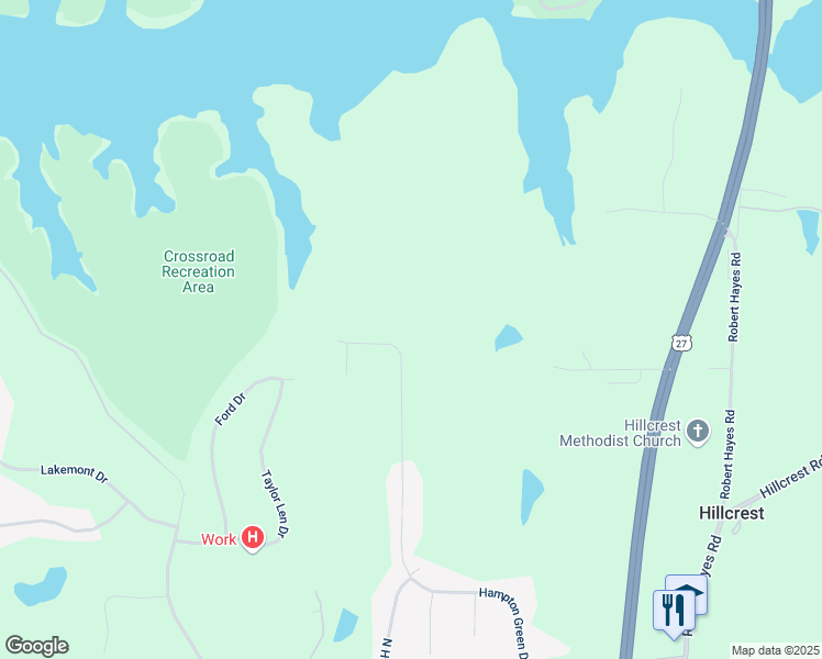 map of restaurants, bars, coffee shops, grocery stores, and more near 446 Hampton Green Drive in LaGrange