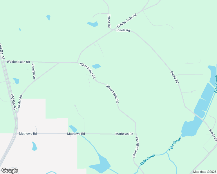 map of restaurants, bars, coffee shops, grocery stores, and more near 870 Silver Dollar Road in Milner