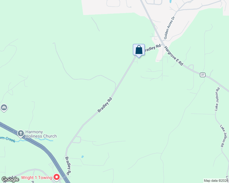 map of restaurants, bars, coffee shops, grocery stores, and more near 7300 Bradley Road in Duncanville