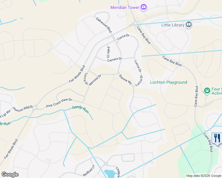 map of restaurants, bars, coffee shops, grocery stores, and more near Unnamed Road in Moncks Corner