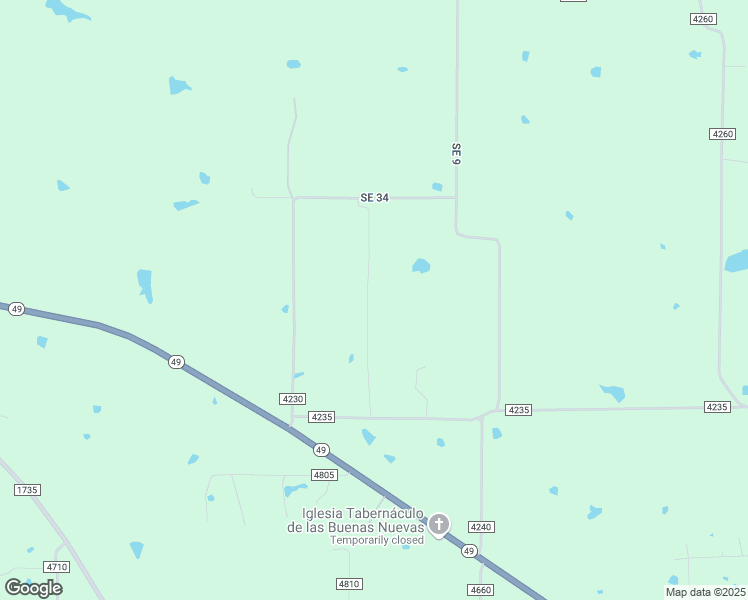 map of restaurants, bars, coffee shops, grocery stores, and more near 350 County Road 4231 in Mount Pleasant