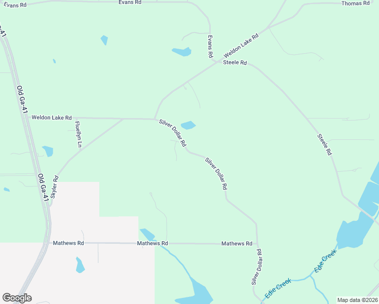 map of restaurants, bars, coffee shops, grocery stores, and more near 926 Silver Dollar Road in Milner