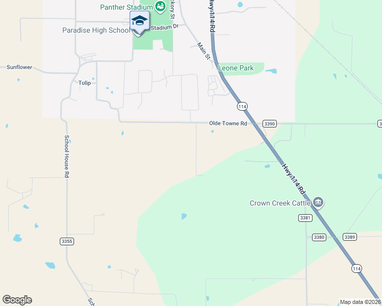 map of restaurants, bars, coffee shops, grocery stores, and more near in Paradise