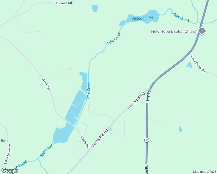 map of restaurants, bars, coffee shops, grocery stores, and more near 674 Liberty Hill Road in Milner