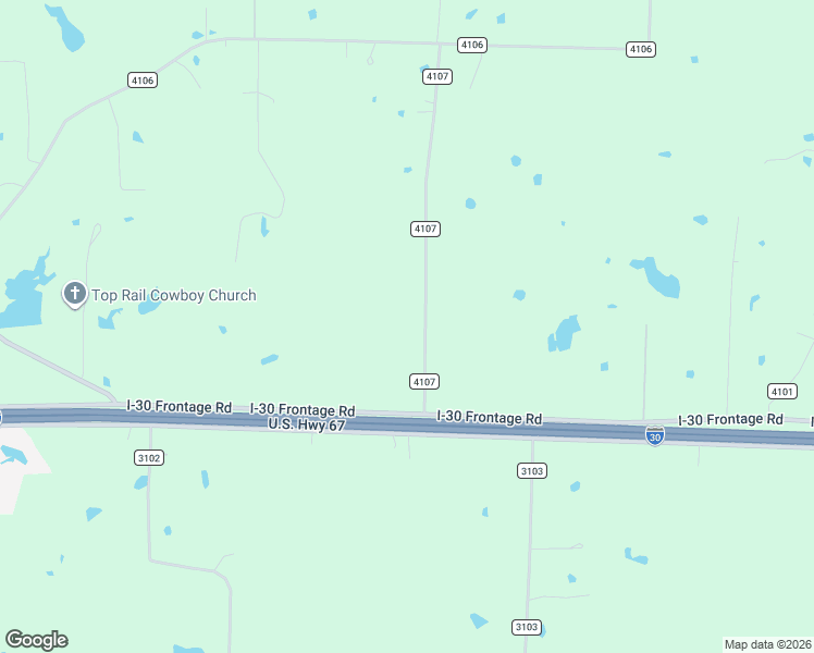 map of restaurants, bars, coffee shops, grocery stores, and more near 214 County Road 4107 in Greenville
