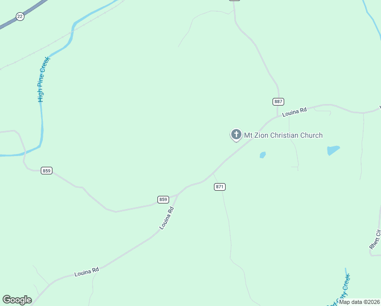 map of restaurants, bars, coffee shops, grocery stores, and more near 3156 Louina Street in Roanoke