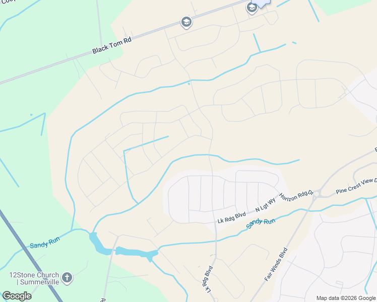map of restaurants, bars, coffee shops, grocery stores, and more near Unnamed Road in Moncks Corner
