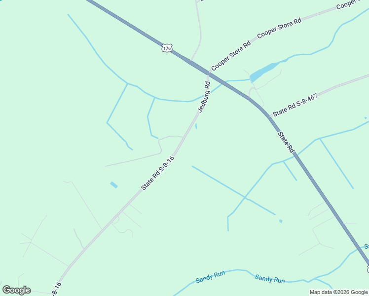 map of restaurants, bars, coffee shops, grocery stores, and more near 1700 Jedburg Road in Summerville