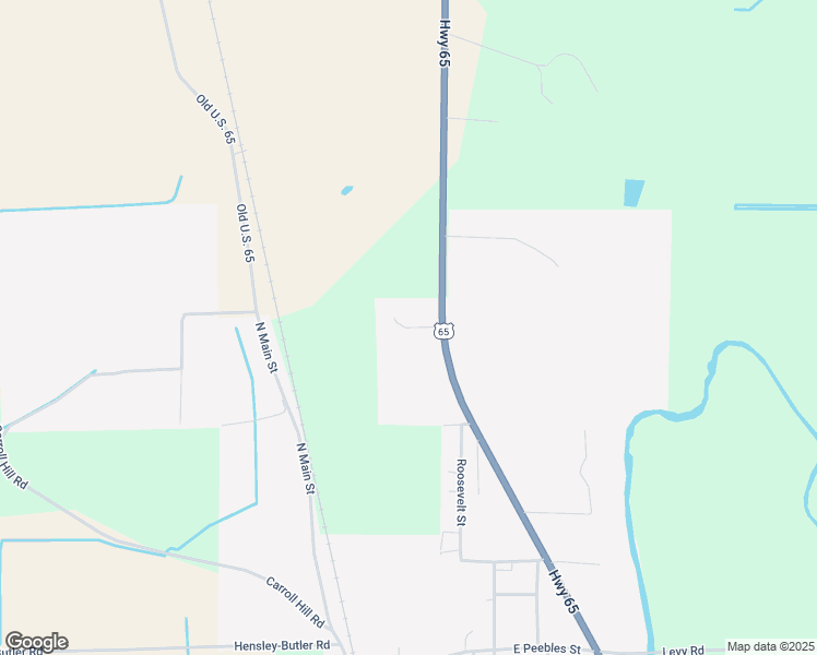 map of restaurants, bars, coffee shops, grocery stores, and more near 299 Lynn Street in Eudora