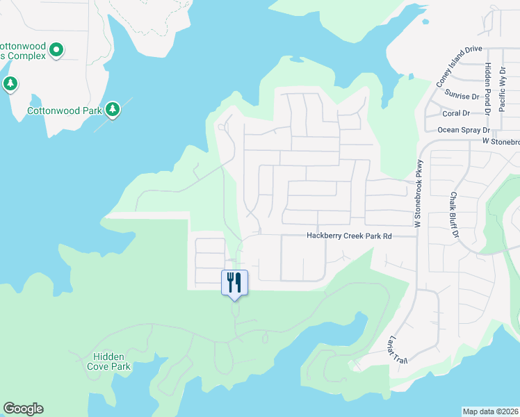 map of restaurants, bars, coffee shops, grocery stores, and more near 5205 McClellan Drive in Frisco