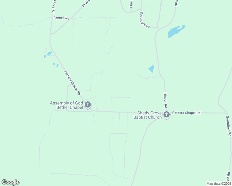 map of restaurants, bars, coffee shops, grocery stores, and more near 124 Wanda Gail Drive in El Dorado