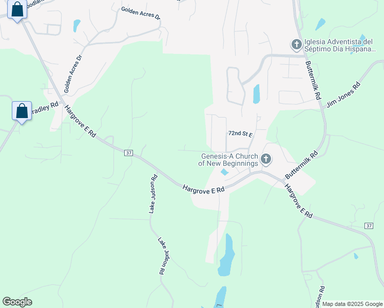 map of restaurants, bars, coffee shops, grocery stores, and more near 7160 60th Avenue East in Cottondale