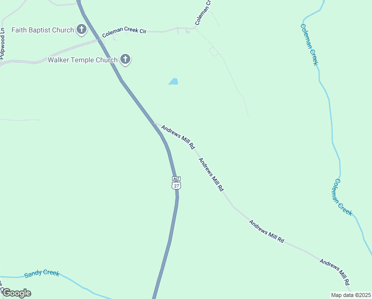 map of restaurants, bars, coffee shops, grocery stores, and more near 160 Andrews Mill Road in Greenville