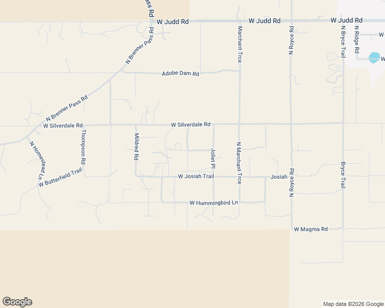map of restaurants, bars, coffee shops, grocery stores, and more near 3825 West Moon Dust Trail in Queen Creek