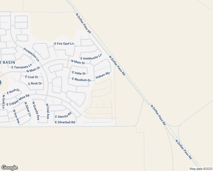 map of restaurants, bars, coffee shops, grocery stores, and more near 5266 East Emery Road in San Tan Valley