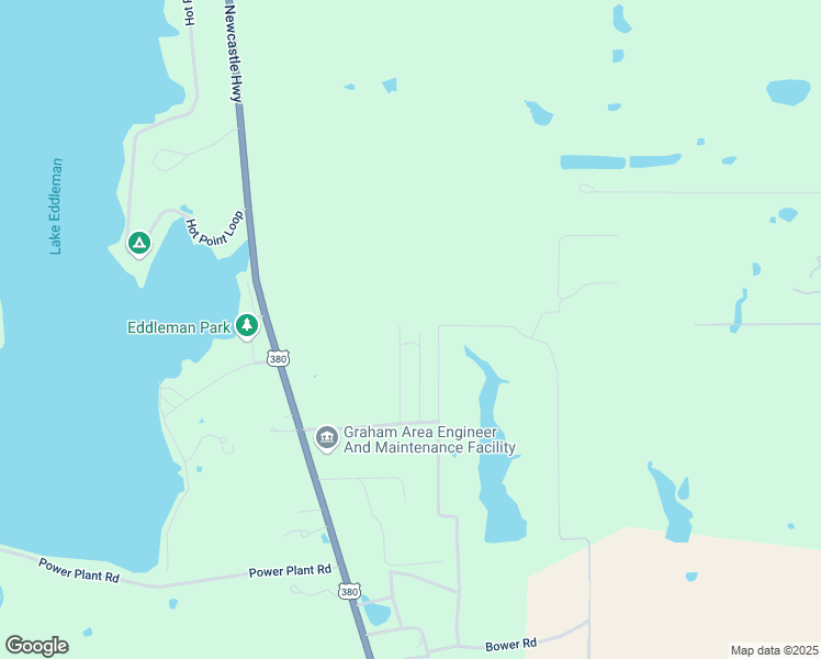 map of restaurants, bars, coffee shops, grocery stores, and more near 125 Timberview Drive in Graham