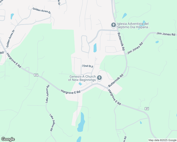 map of restaurants, bars, coffee shops, grocery stores, and more near 6210 73rd Place East in Cottondale