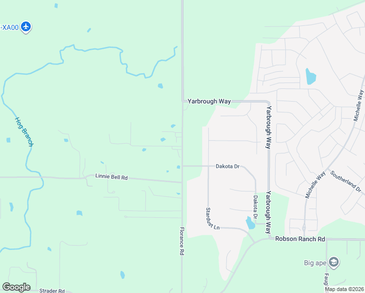 map of restaurants, bars, coffee shops, grocery stores, and more near County Road 330 in Northlake