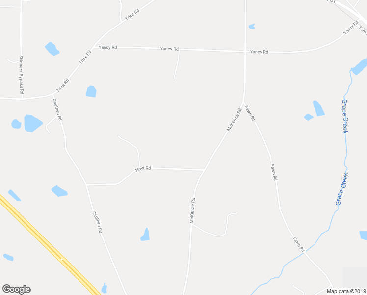 map of restaurants, bars, coffee shops, grocery stores, and more near 119 Hoyt Road in Milner