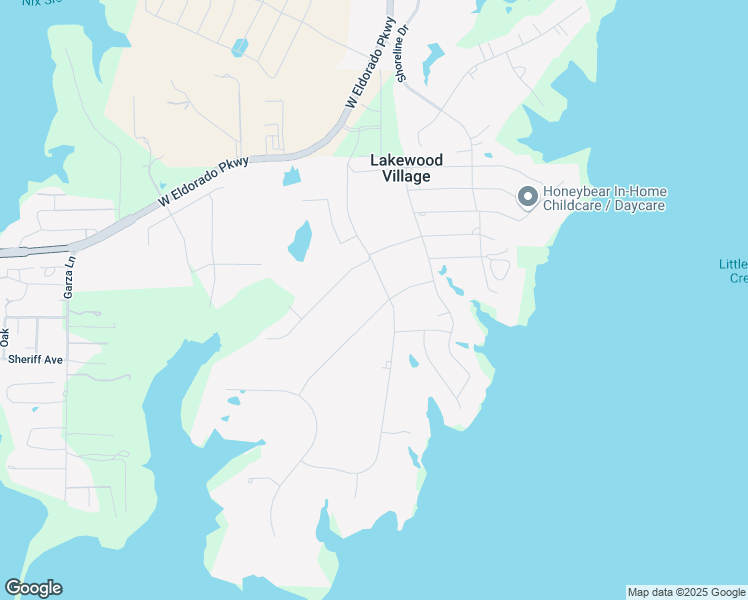map of restaurants, bars, coffee shops, grocery stores, and more near 605 Melody Lane in Lakewood Village
