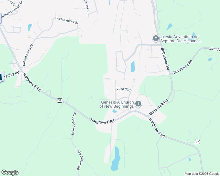 map of restaurants, bars, coffee shops, grocery stores, and more near 7140 60th Avenue East in Cottondale