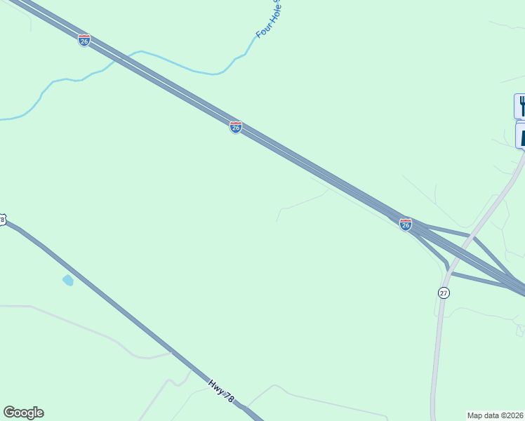 map of restaurants, bars, coffee shops, grocery stores, and more near 160 Wax Myrtle Ln in Ridgeville